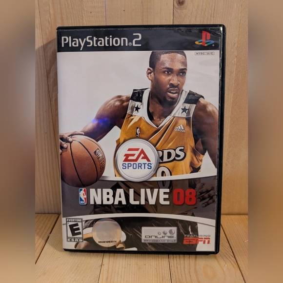 NBA Live 08 for PlayStation 2 - Black Game Used - Picture 1 of 5